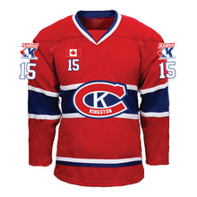 Load image into Gallery viewer, Kingston Canadians Jerseys - HOME + AWAY SET (2 Jerseys)
